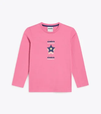 Jg. T-Shirt Ls Logo Tricou cu mâneci lungi – Fete