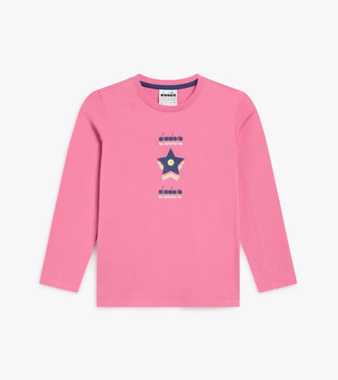 Jg. T-Shirt Ls Logo Tricou cu mâneci lungi – Fete Jg. T-Shirt Ls Logo Tricou cu mâneci lungi – Fete