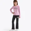 Jg. T-Shirt Ls Logo Tricou cu mâneci lungi – Fete Jg. T-Shirt Ls Logo Tricou cu mâneci lungi – Fete