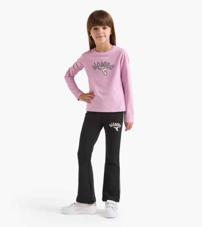 Jg. T-Shirt Ls Logo Tricou cu mâneci lungi – Fete Jg. T-Shirt Ls Logo Tricou cu mâneci lungi – Fete