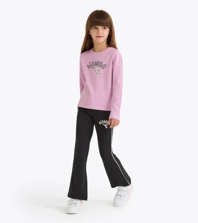Jg. T-Shirt Ls Logo Tricou cu mâneci lungi – Fete Jg. T-Shirt Ls Logo Tricou cu mâneci lungi – Fete