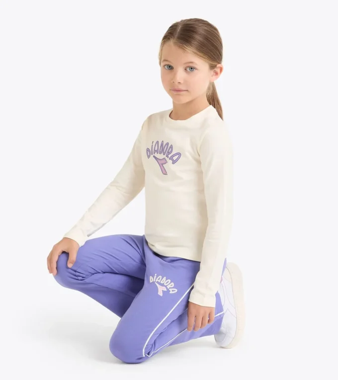 Jg. T-Shirt Ls Logo Tricou cu mâneci lungi – Fete Jg. T-Shirt Ls Logo Tricou cu mâneci lungi – Fete