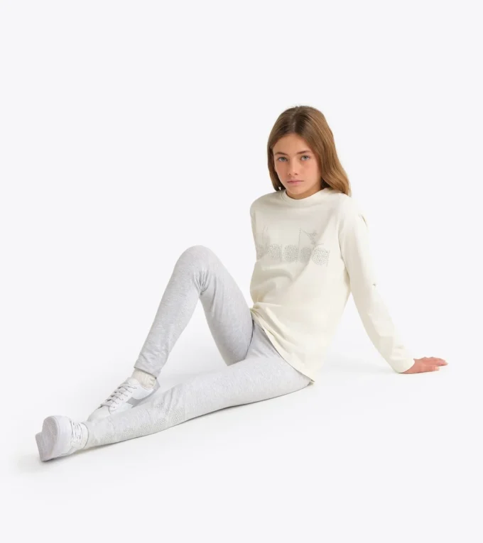 Jg. T-Shirt Ls Rhinestone Tricou cu mâneci lungi – Fete Jg. T-Shirt Ls Rhinestone Tricou cu mâneci lungi – Fete