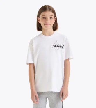 Jg.T-Shirt Ss Fregio Stars Tricou din bumbac – Fete
