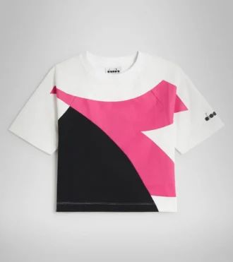 Jg.T-Shirt Ss Power Logo Tricou sport din bumbac – Fete