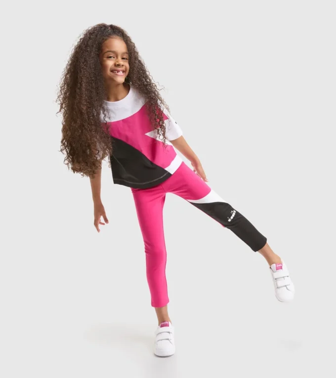 Jg.T-Shirt Ss Power Logo Tricou sport din bumbac – Fete Jg.T-Shirt Ss Power Logo Tricou sport din bumbac – Fete