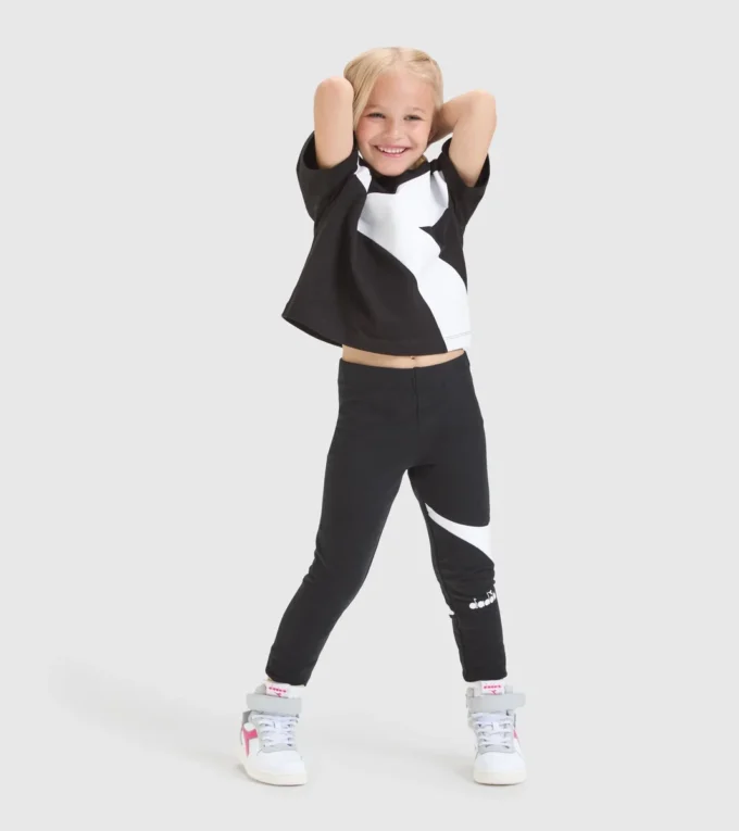 Jg.T-Shirt Ss Power Logo Tricou sport din bumbac – Fete Jg.T-Shirt Ss Power Logo Tricou sport din bumbac – Fete