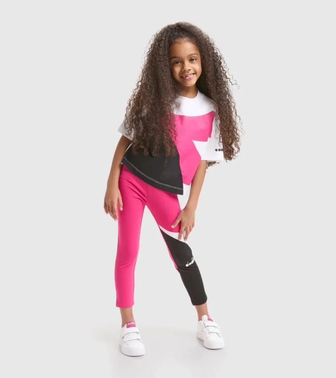 Jg.T-Shirt Ss Power Logo Tricou sport din bumbac – Fete Jg.T-Shirt Ss Power Logo Tricou sport din bumbac – Fete