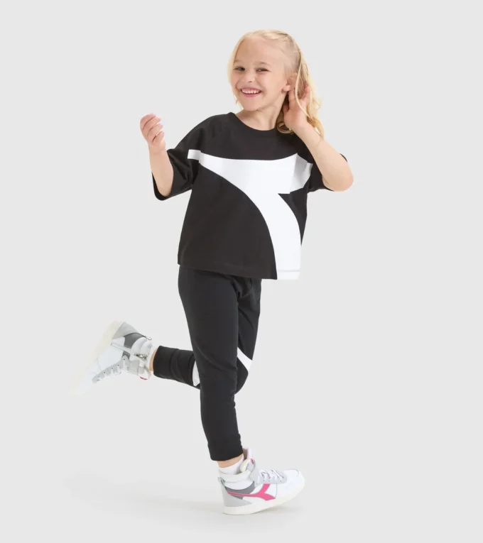 Jg.T-Shirt Ss Power Logo Tricou sport din bumbac – Fete Jg.T-Shirt Ss Power Logo Tricou sport din bumbac – Fete