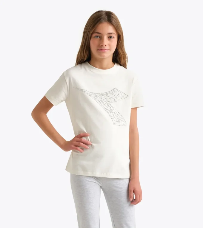 Jg. T-Shirt Ss Rhinestone T-shirt – Fete Jg. T-Shirt Ss Rhinestone T-shirt – Fete