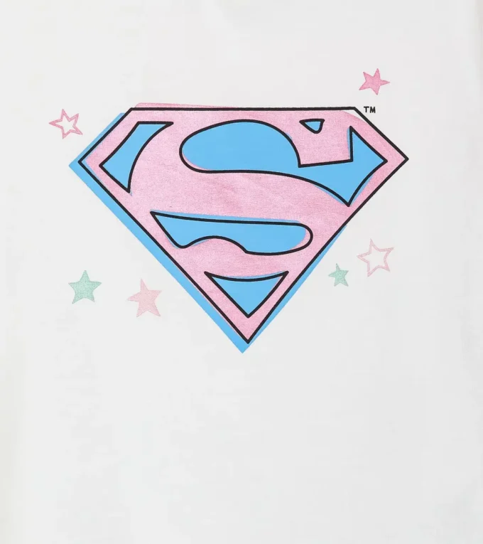 Jg.T-Shirt Ss Supergirl Tricou Superheroine – Fete Jg.T-Shirt Ss Supergirl Tricou Superheroine – Fete
