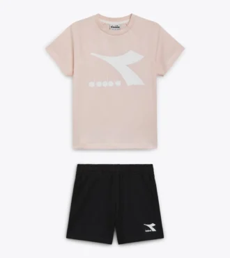 Ju. Set Ss Core Set sport – Tricou și pantaloni scurți – Unisex – Băieți și fete