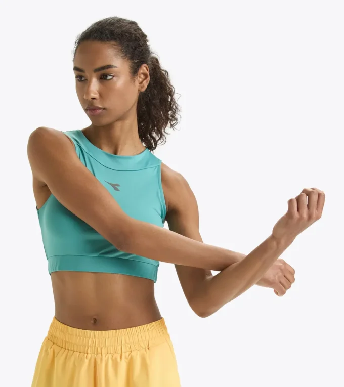 L. Crop Top Run Bluză de alergare confortabilă