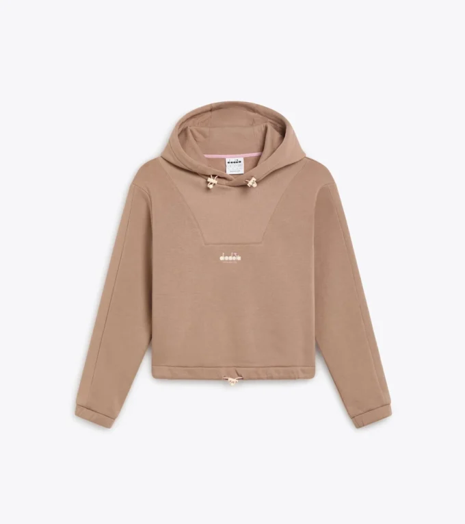 L. Hoodie Athl. Logo Hanorac din fleece cu croială ajustabilă L. Hoodie Athl. Logo Hanorac din fleece cu croială ajustabilă