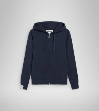 L. Hoodie Fz Mii Hanorac cu glugă – Fabricat în Italia