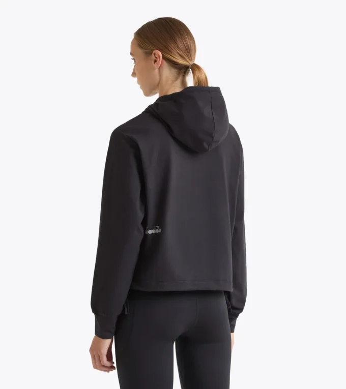 L. Jersey Pullover Hoodie Run Crew Hanorac din jersey pentru după antrenament L. Jersey Pullover Hoodie Run Crew Hanorac din jersey pentru după antrenament