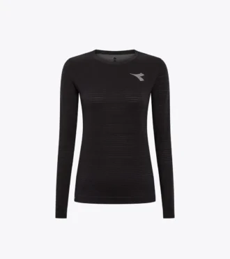 L. Ls Tricou Stratouno Tricou tehnic cu mâneci lungi, pentru controlul temperaturii – Alergare