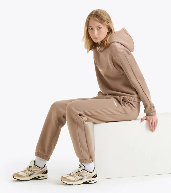 L. Pantaloni Pantaloni de trening din fleece cu logo Athl. – Croială ajustabilă L. Pantaloni Pantaloni de trening din fleece cu logo Athl. – Croială ajustabilă