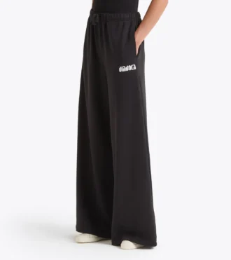 L. Pantaloni Pantaloni de trening Flare Athl. Logo cu croială lejeră