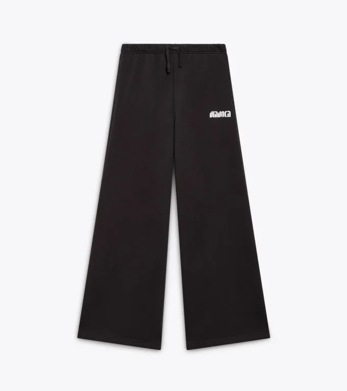 L. Pantaloni Pantaloni de trening Flare Athl. Logo cu croială lejeră L. Pantaloni Pantaloni de trening Flare Athl. Logo cu croială lejeră