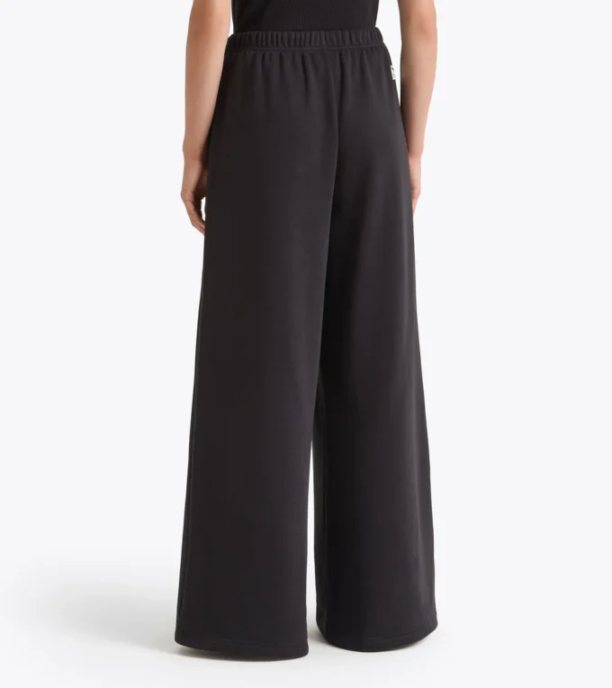 L. Pantaloni Pantaloni de trening Flare Athl. Logo cu croială lejeră L. Pantaloni Pantaloni de trening Flare Athl. Logo cu croială lejeră