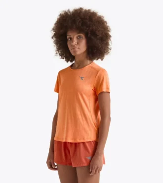 L. Super Light Ss T-Shirt Tricou de alergare – țesătură ușoară Coolcore