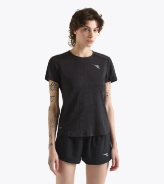L. Super Light Ss T-Shirt Tricou de alergare – țesătură ușoară Coolcore