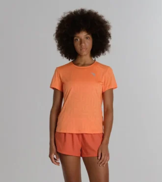 L. Super Light Ss T-Shirt Tricou de alergare – țesătură ușoară Coolcore