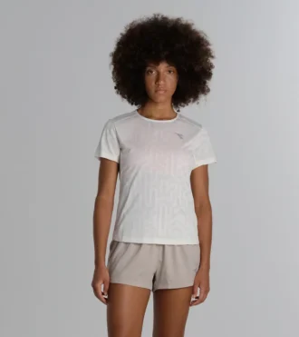 L. Super Light Ss T-Shirt Tricou de alergare – țesătură ușoară Coolcore