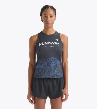 L. Super Light Tank Runaway Tricou de alergare Runaway – Țesătură ușoară