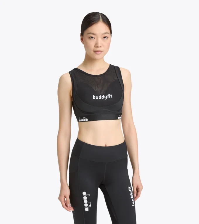 L. Sutien cu cupe medii înalte Buddyfit Sutien de antrenament cu susținere moderată L. Sutien cu cupe medii înalte Buddyfit Sutien de antrenament cu susținere moderată