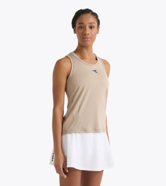 L. Tank Core Tricou de tenis cu spate în formă de U L. Tank Core Tricou de tenis cu spate în formă de U