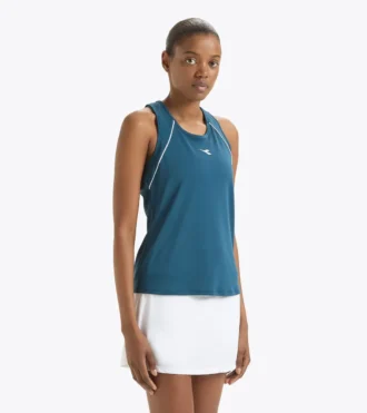L. Tank Core Tricou de tenis cu spate în formă de U
