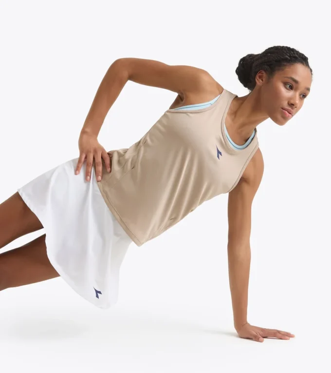 L. Tank Core Tricou de tenis cu spate în formă de U L. Tank Core Tricou de tenis cu spate în formă de U