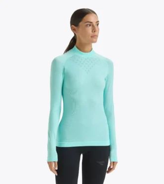 L. Turtle Neck Act Tricou de antrenament cu mâneci lungi