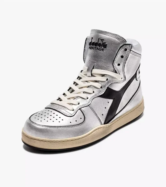Mi Basket Silver Used W Pantofi Heritage Mi Basket Silver Used W Pantofi Heritage