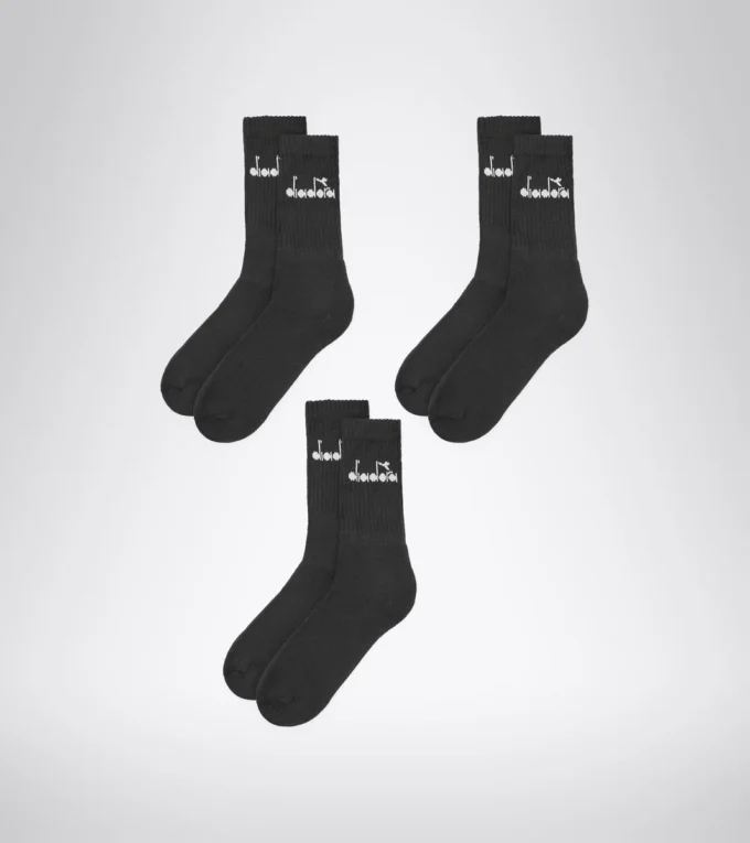 Șosete U.Mid, pachet de 3 bucăți Pachet de șosete medii – Trei perechi – Unisex