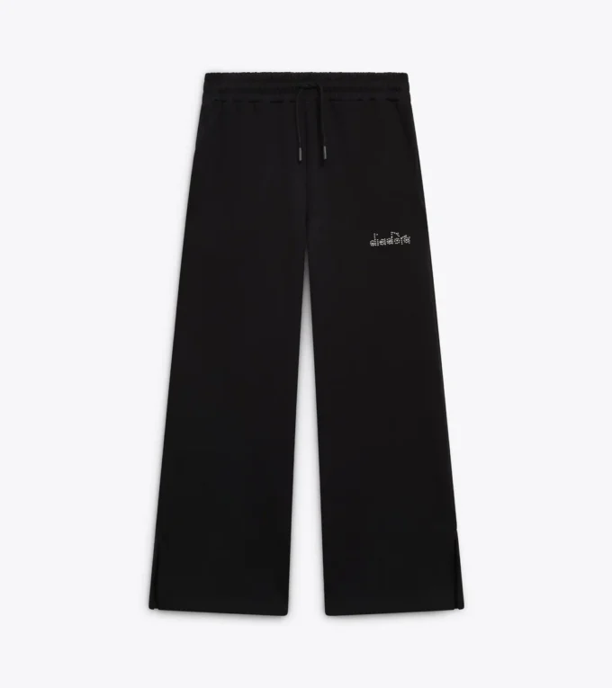 Pantaloni evazați Pantaloni evazați cu strasuri – Fete Pantaloni evazați Pantaloni evazați cu strasuri – Fete