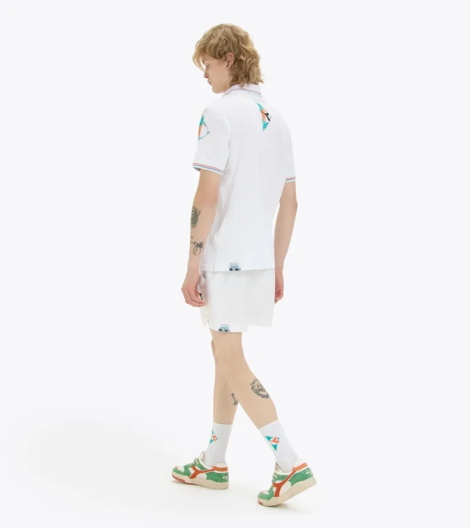 Pantaloni scurți Tennis 90 Pantaloni scurți inspirați din anii ’90 – Fabricați în Italia