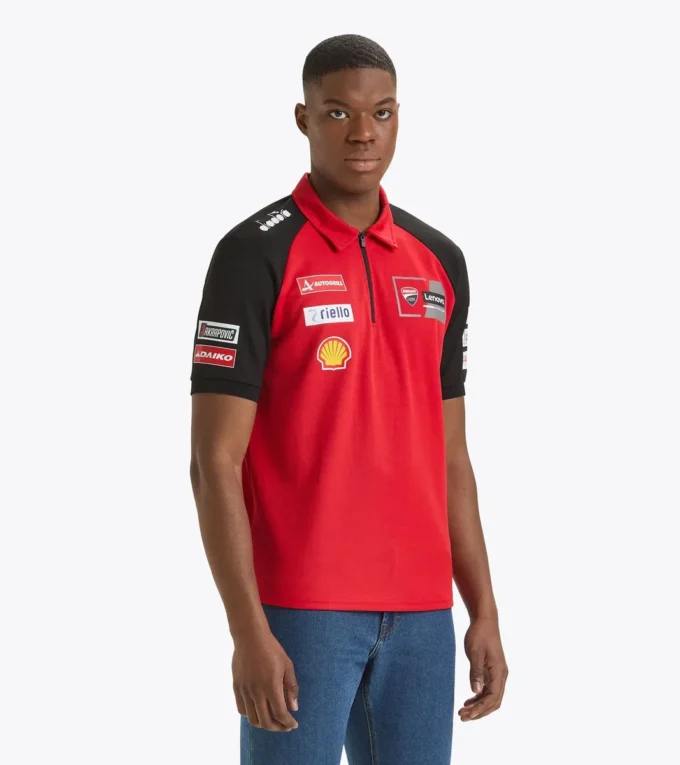 Polo Ducati Replica Mgp24 Polo sportiv Ducati 2024 MotoGP Polo Ducati Replica Mgp24 Polo sportiv Ducati 2024 MotoGP