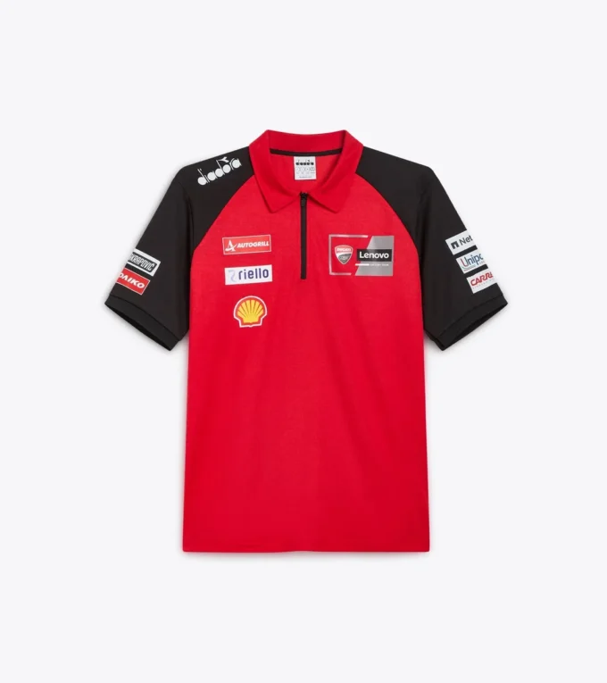 Polo Ducati Replica Mgp24 Polo sportiv Ducati 2024 MotoGP Polo Ducati Replica Mgp24 Polo sportiv Ducati 2024 MotoGP