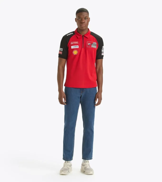 Polo Ducati Replica Mgp24 Polo sportiv Ducati 2024 MotoGP Polo Ducati Replica Mgp24 Polo sportiv Ducati 2024 MotoGP