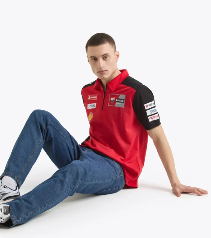 Polo Ducati Replica Mgp25 Polo sportiv Ducati 2025 MotoGP Polo Ducati Replica Mgp25 Polo sportiv Ducati 2025 MotoGP