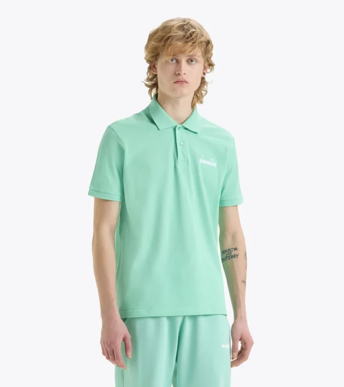 Polo Ss Logo Tricou polo sportiv – Fabricat în Italia – Unisex Polo Ss Logo Tricou polo sportiv – Fabricat în Italia – Unisex