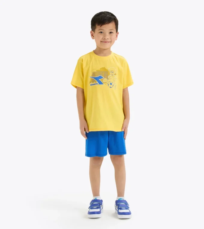 Setul Jb. Set Ss Riddle Set sport – Tricou și pantaloni scurți – Băieți Setul Jb. Set Ss Riddle Set sport – Tricou și pantaloni scurți – Băieți