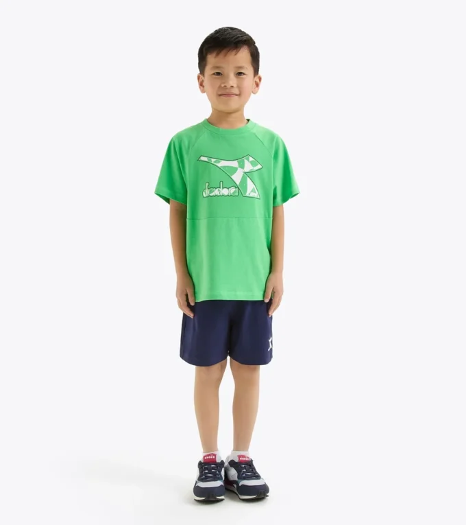 Setul Jb. Set Ss Riddle Set sport – Tricou și pantaloni scurți – Băieți Setul Jb. Set Ss Riddle Set sport – Tricou și pantaloni scurți – Băieți