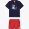 Setul Jb. Set Ss Riddle Set sport – Tricou și pantaloni scurți – Băieți Setul Jb. Set Ss Riddle Set sport – Tricou și pantaloni scurți – Băieți