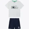 Setul Jb. Set Ss Riddle Set sport – Tricou și pantaloni scurți – Băieți Setul Jb. Set Ss Riddle Set sport – Tricou și pantaloni scurți – Băieți