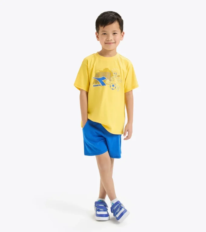 Setul Jb. Set Ss Riddle Set sport – Tricou și pantaloni scurți – Băieți Setul Jb. Set Ss Riddle Set sport – Tricou și pantaloni scurți – Băieți