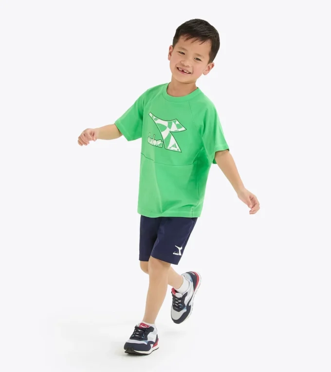 Setul Jb. Set Ss Riddle Set sport – Tricou și pantaloni scurți – Băieți Setul Jb. Set Ss Riddle Set sport – Tricou și pantaloni scurți – Băieți